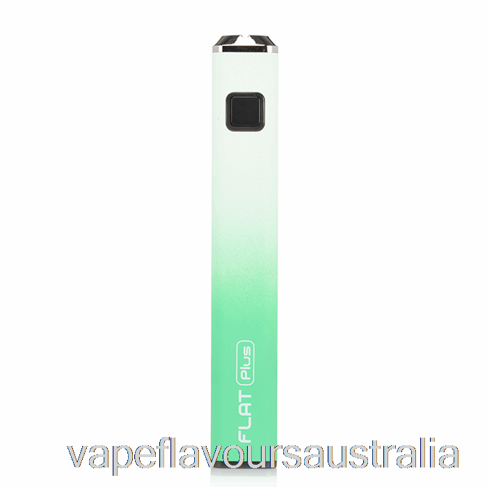Vape Flavours Australia Yocan FLAT PLUS 900mAh Battery Green White